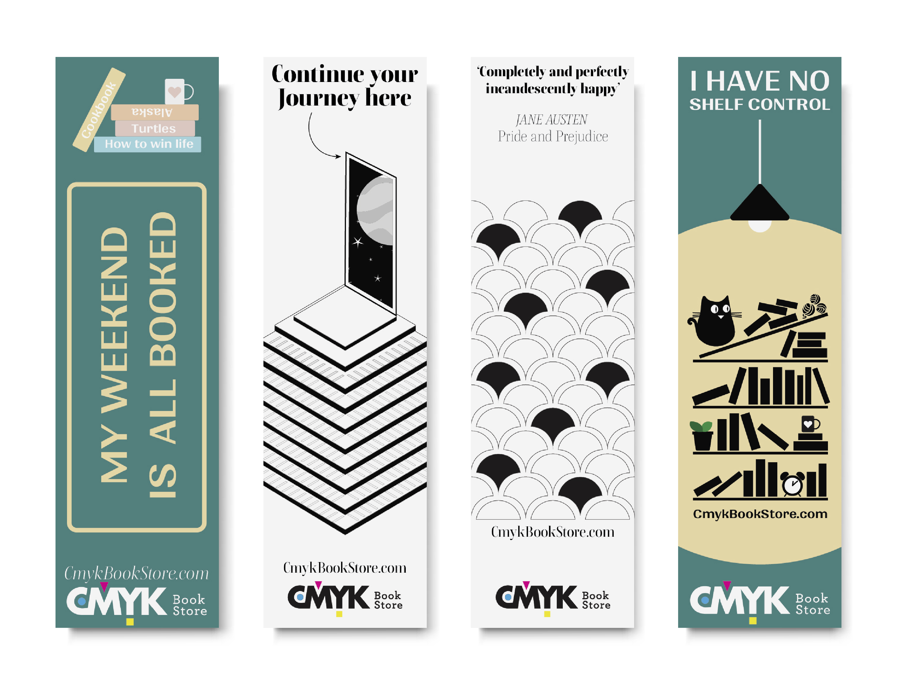 Bookmarks Design for Rolibooks.